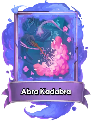 Abra Kadabra's card