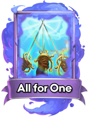 All for One's card