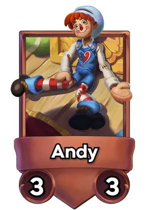 Andy's card