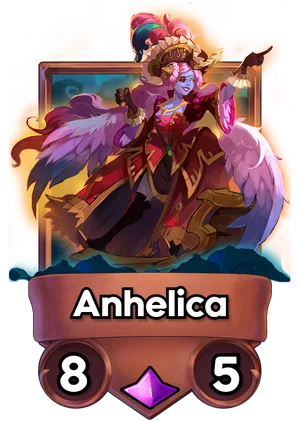 Anhelica's card