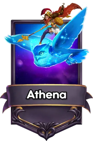 Athena's card