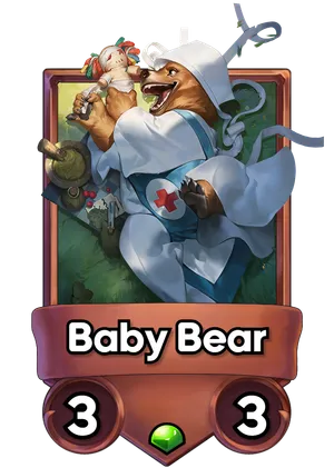 Baby Bear's card