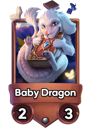 Baby Dragon's card