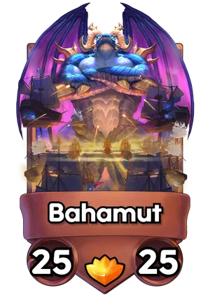 Bahamut's card