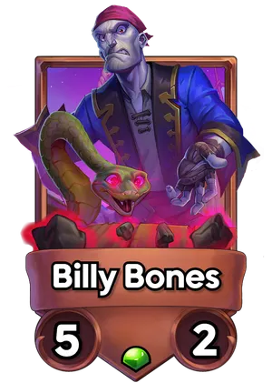 Billy Bones's card
