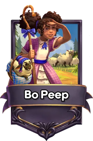 Bo Peep's card