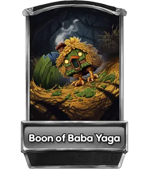 Boon of Baba Yaga's card