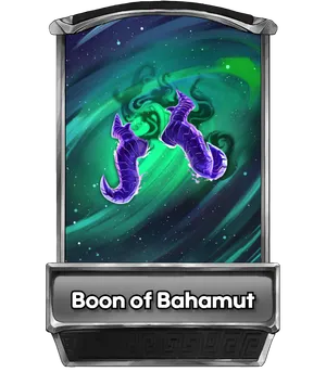 Boon of Bahamut's card