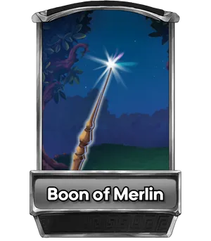 Boon of Merlin's card