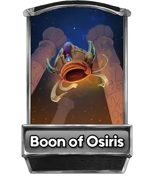 Boon of Osiris's card