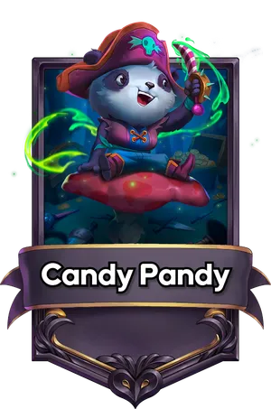 Candy Pandy's card