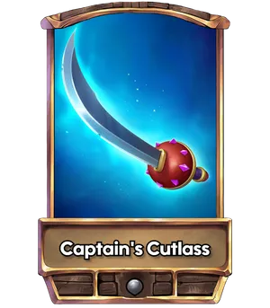 Captain's Cutlass's card