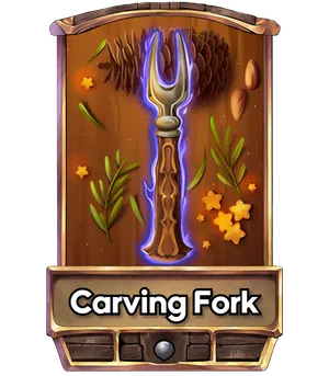 Carving Fork's card