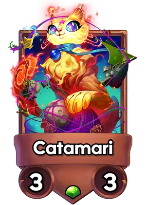 Catamari's card