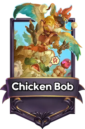 Chicken Bob's card