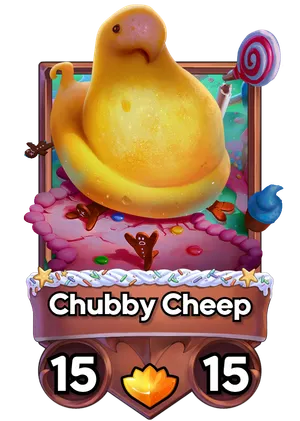 Chubby Cheep's card