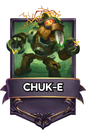 CHUK-E's card