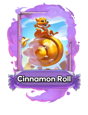 Cinnamon Roll's card