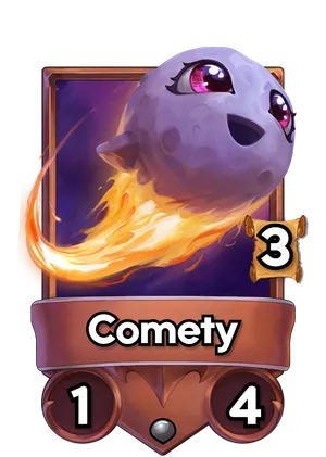 Comety's card