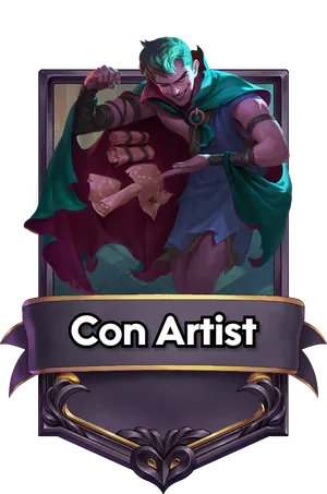 Con Artist's card