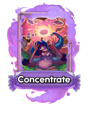 Concentrate's card