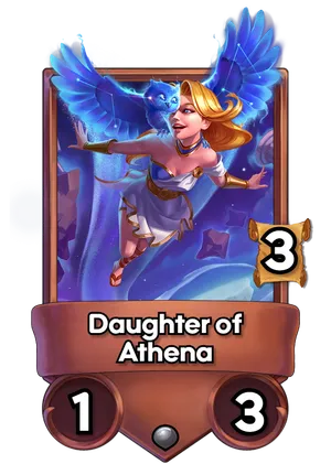 Daughter of Athena's card