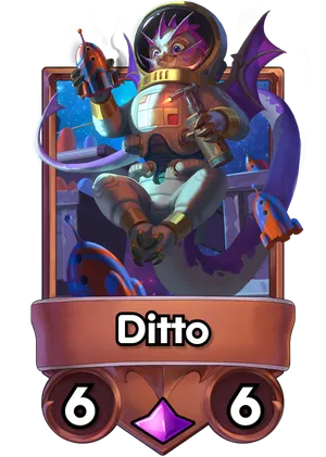 Ditto's card