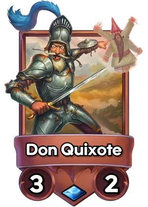 Don Quixote's card