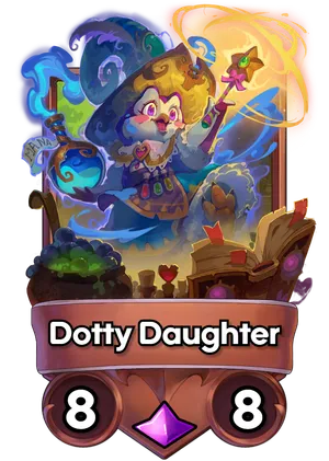 Dotty Daughter's card