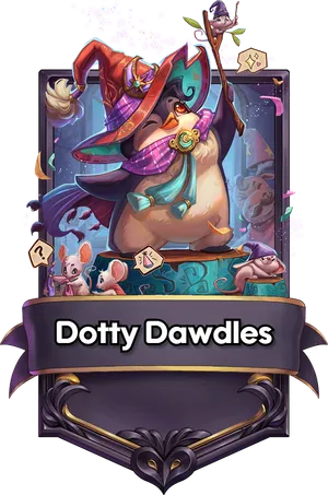 Dotty Dawdles's card