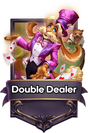Double Dealer's card