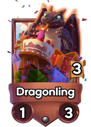 Dragonling's card