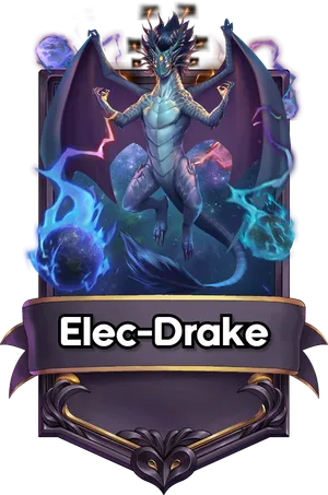 Elec-Drake's card