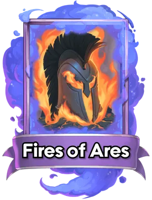 Fires of Ares's card