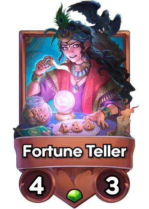 Fortune Teller's card