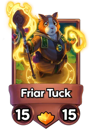 Friar Tuck's card