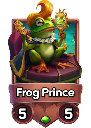 Frog Prince's card