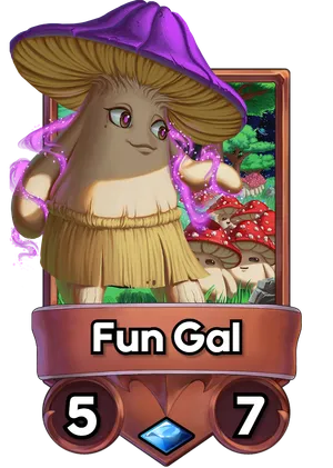 Fun Gal's card
