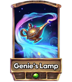 Genie's Lamp's card