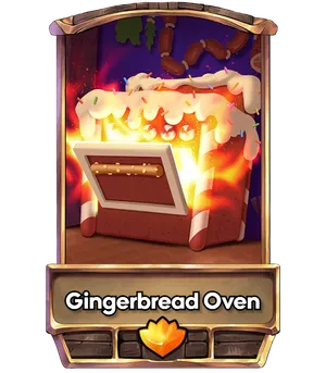 Gingerbread Oven's card