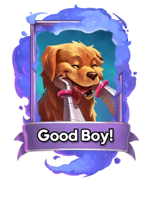 Good Boy!'s card