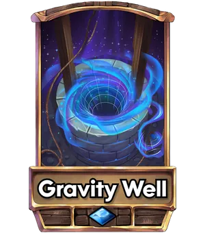 Gravity Well's card