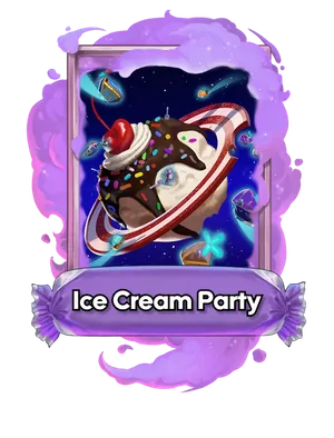 Ice Cream Party's card