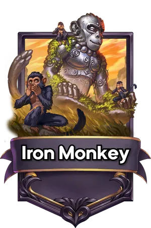 Iron Monkey's card