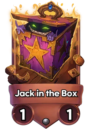 Jack in the Box's card