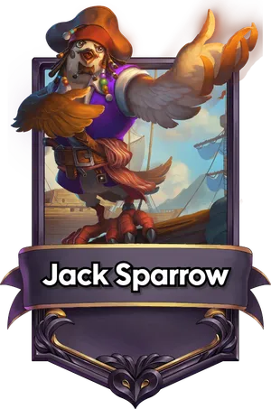 Jack Sparrow's card