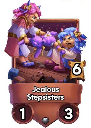 Jealous Stepsisters's card