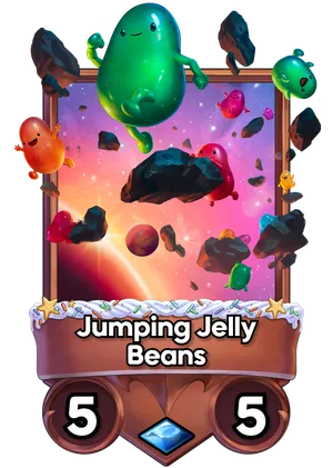 Jumping Jelly Beans's card