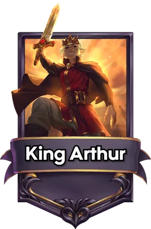 King Arthur's card