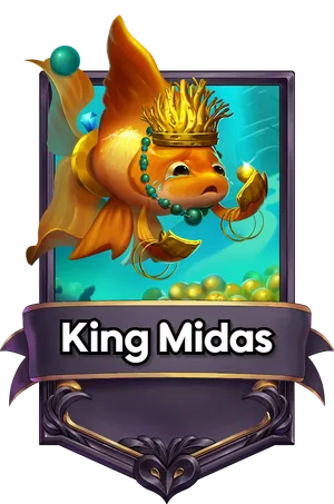 King Midas's card